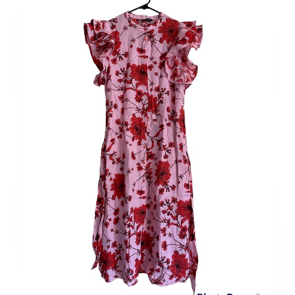 Zara Dresses & Skirts - Zara floral midi dress